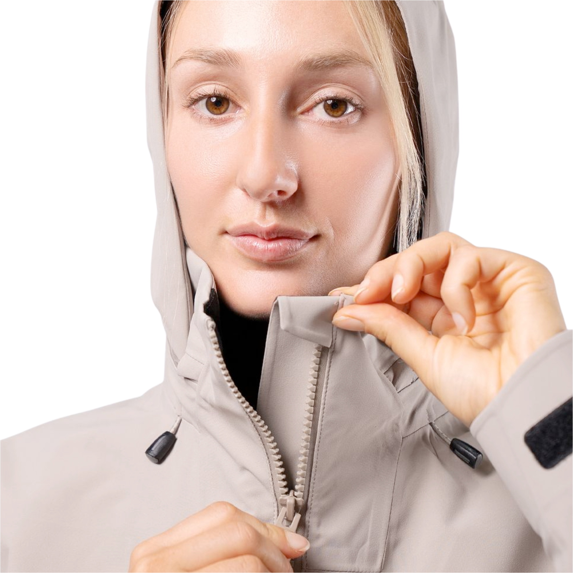 2026 Zhik Womens INS400 Sailing Jacket JKT-0400-W - Stone